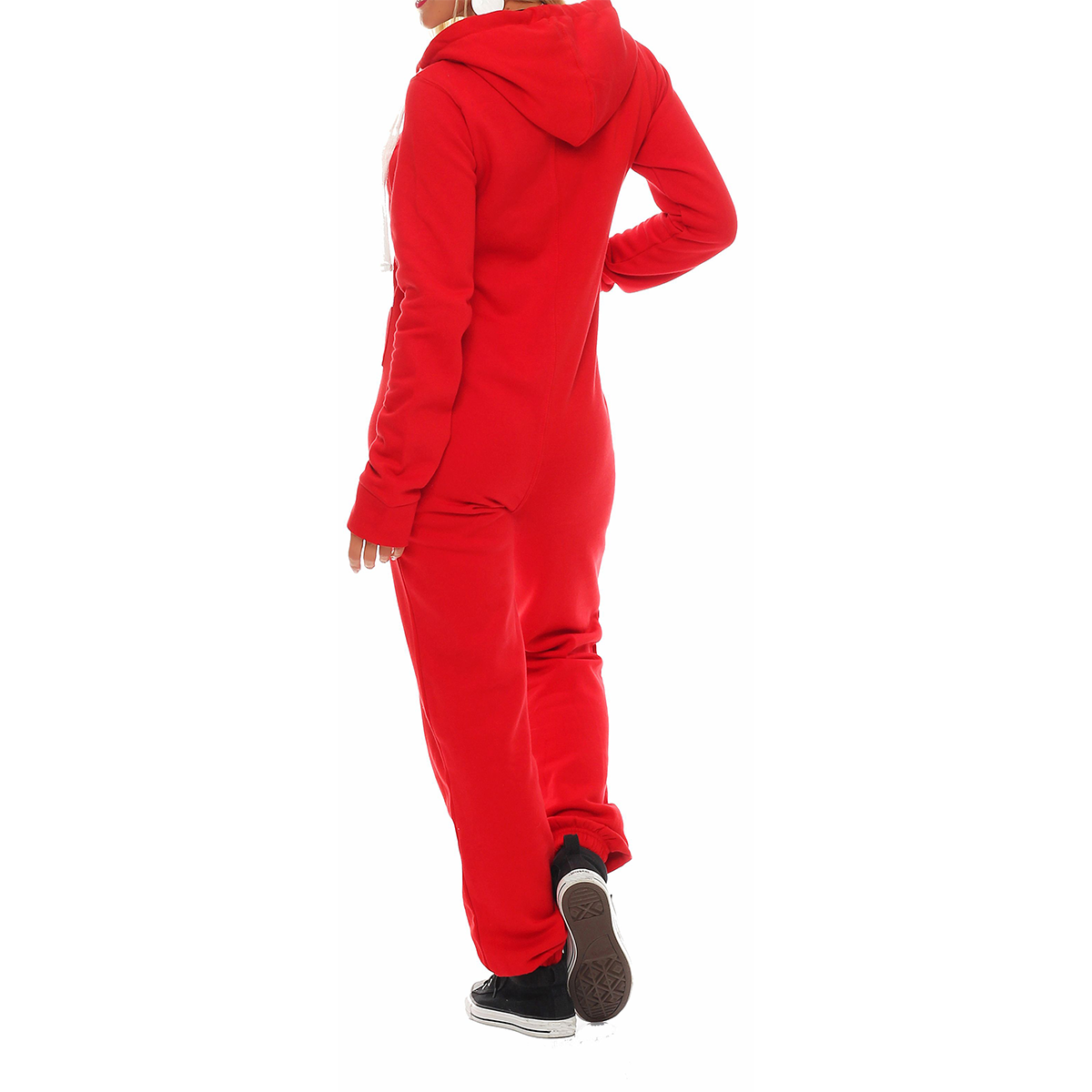 Gennadi Hoppe Damen Jumpsuit Onesie Jogger Einteiler Overall Jogging Anzug Trainingsanzug - SLIM FIT